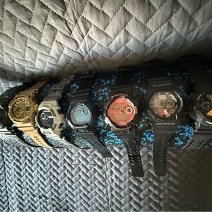 Mens G Shock watches - multiple colors/styles
